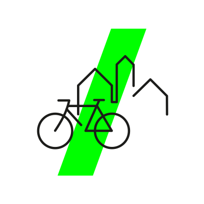 Ikon for grøn mobilitetsplan